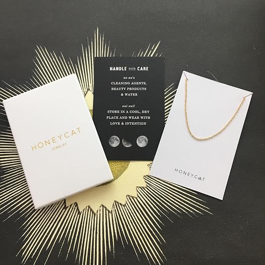 Honeycat Thin Chain Bracelet