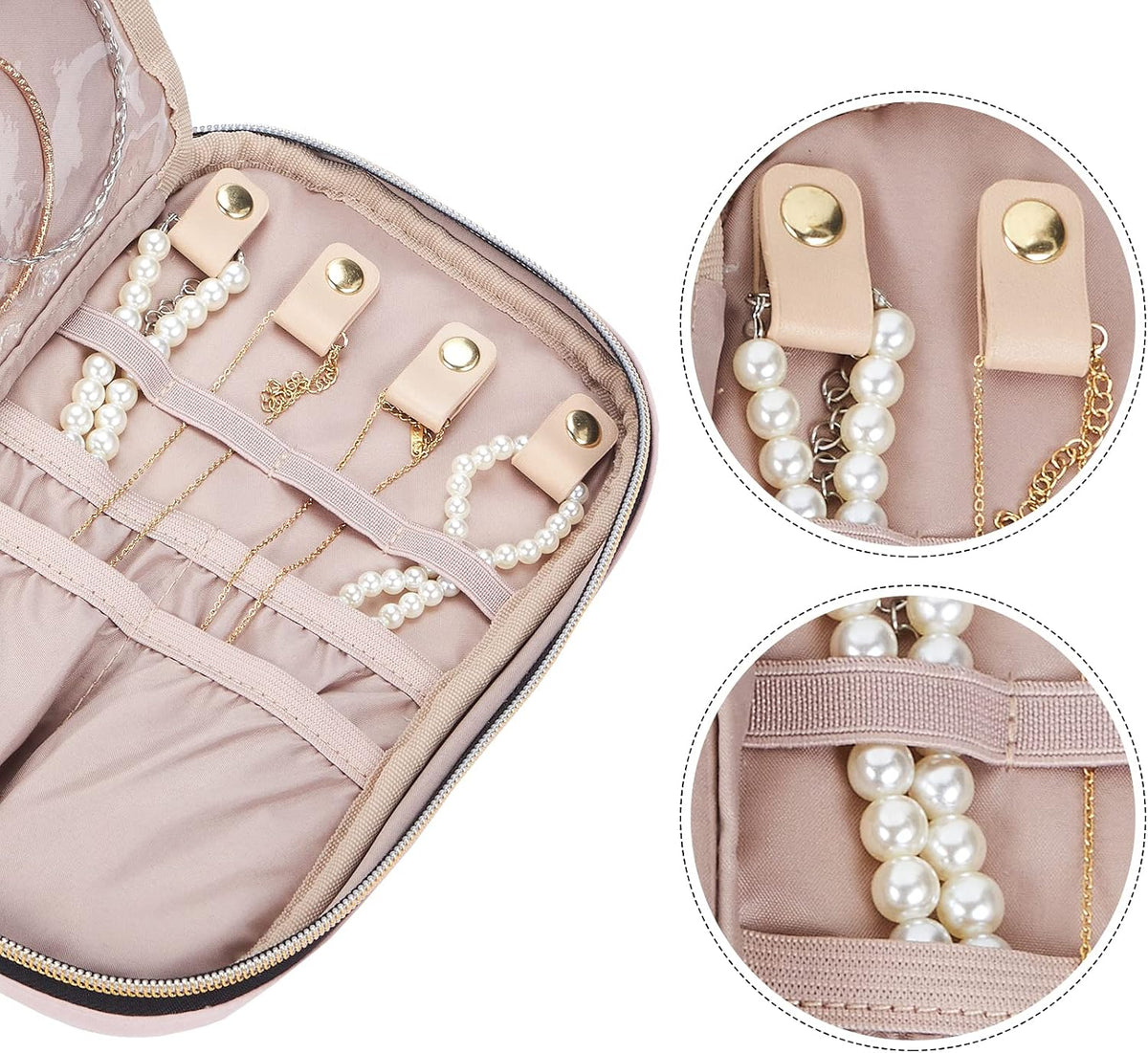 NISHEL Travel Jewelry Case
