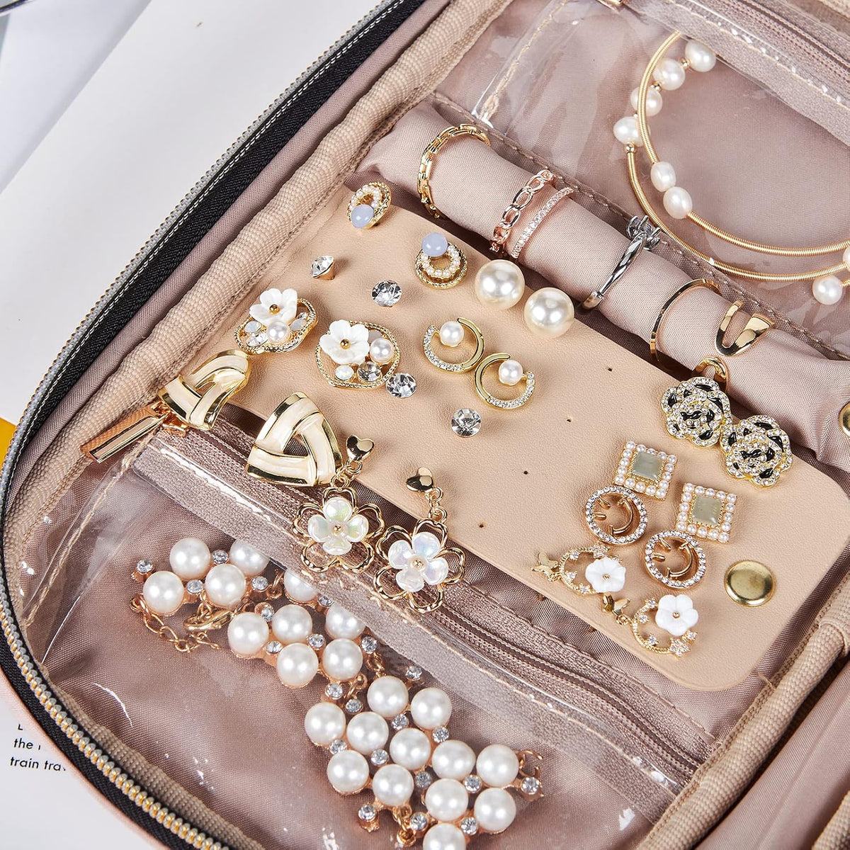 NISHEL Travel Jewelry Case