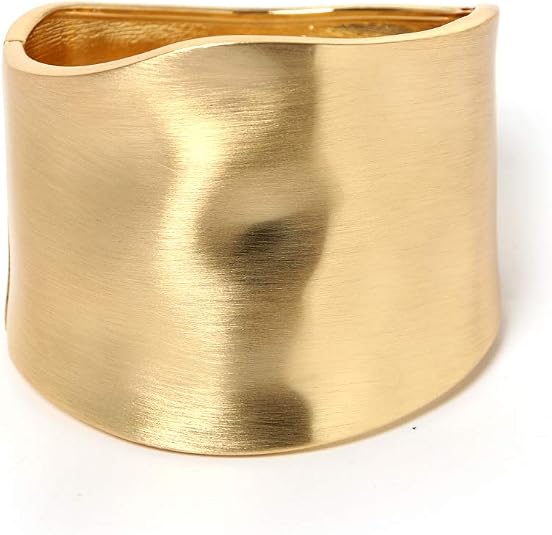 Chunky Gold Cuff Bracelet