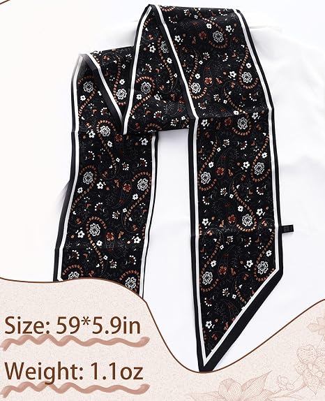 Clysoru Satin Printed Scarf