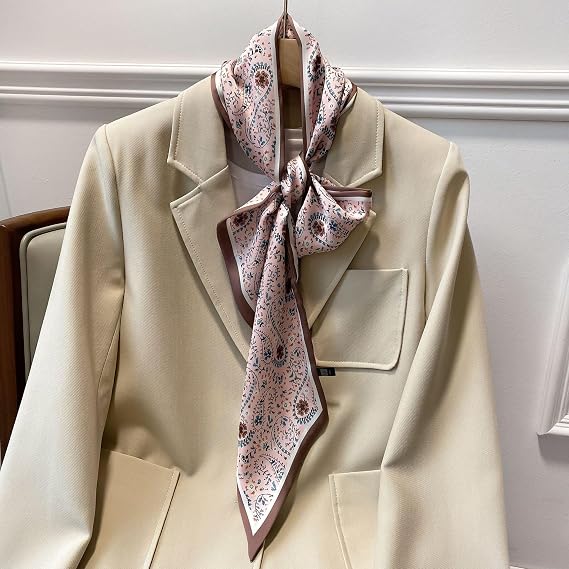 Clysoru Satin Printed Scarf