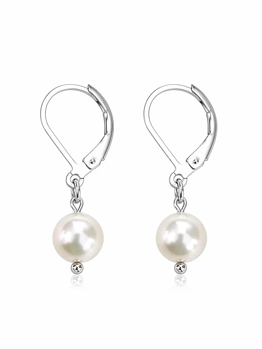 Sids Jewels Freshwater Pearl Drop Earrings